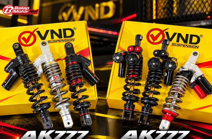 VND AK777 Pro & Superpro Resmi Hadir, Shock Forged dengan Setting Lengkap