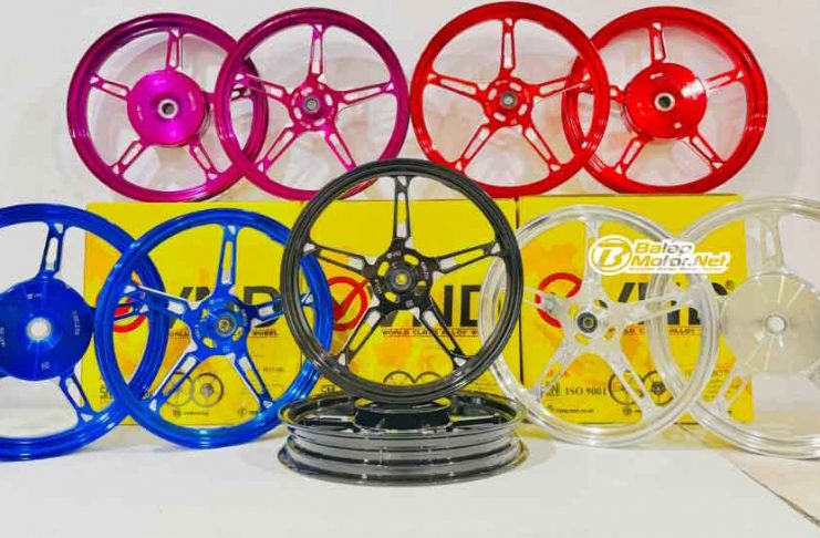 VND Luncurkan Velg AK56 Ring 14 dan 17 untuk Beat dan Vario 125